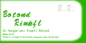 botond rimpfl business card